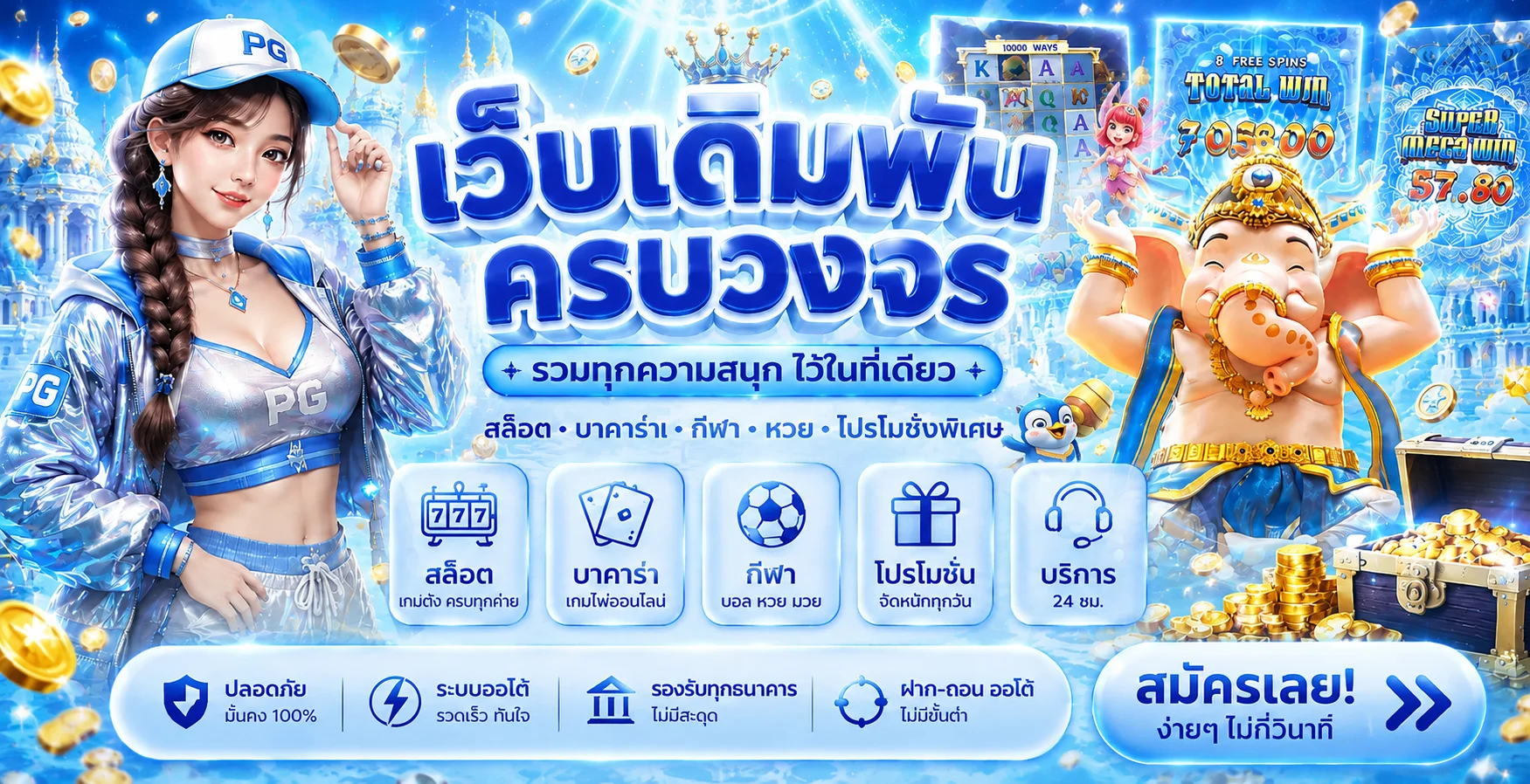 RFX เว็บตรง ศูนย์รวมสล็อต คาสิโน กีฬา และโปรโมชั่น